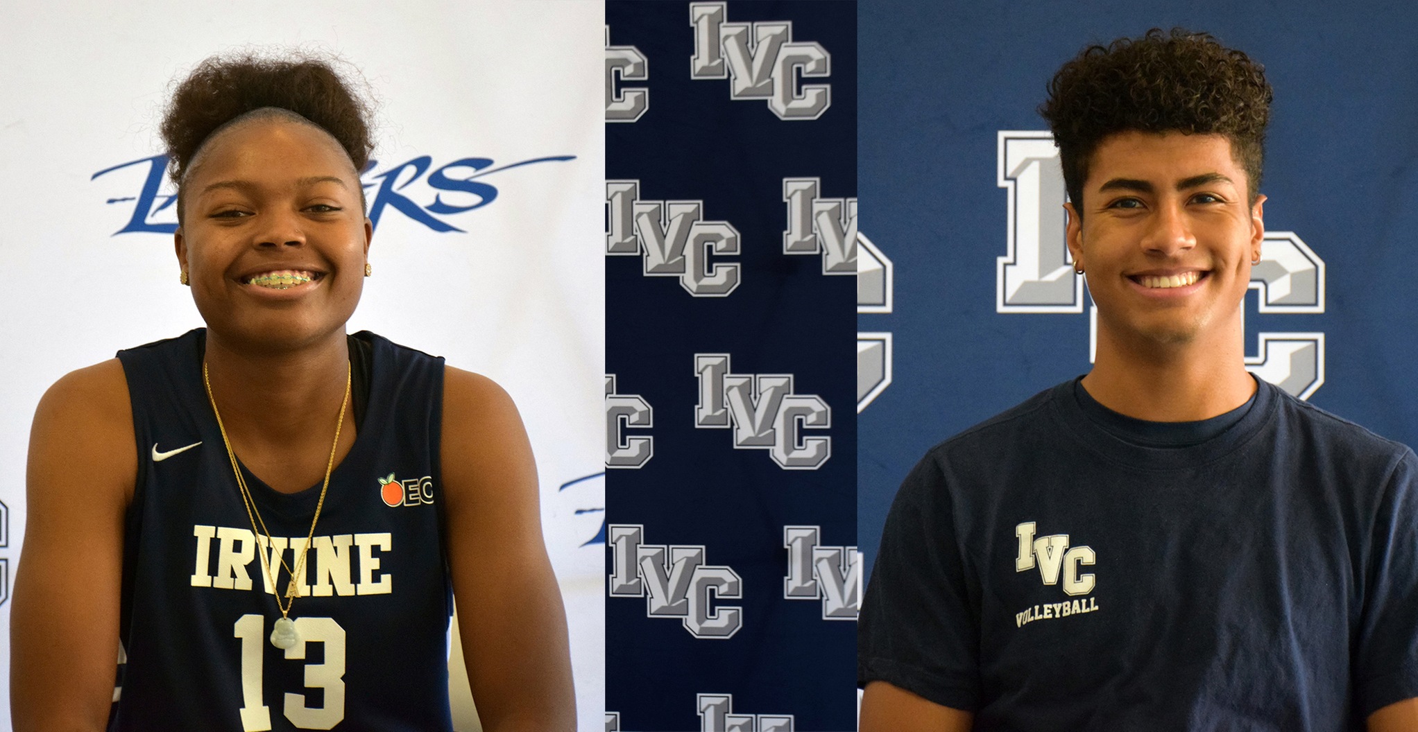 Anai Washington and Demetre Gossett are Irvine Valley's best
