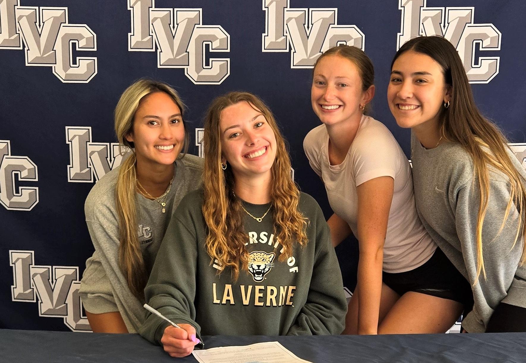 Women's volleyball player Ava Guenther commits to La Verne