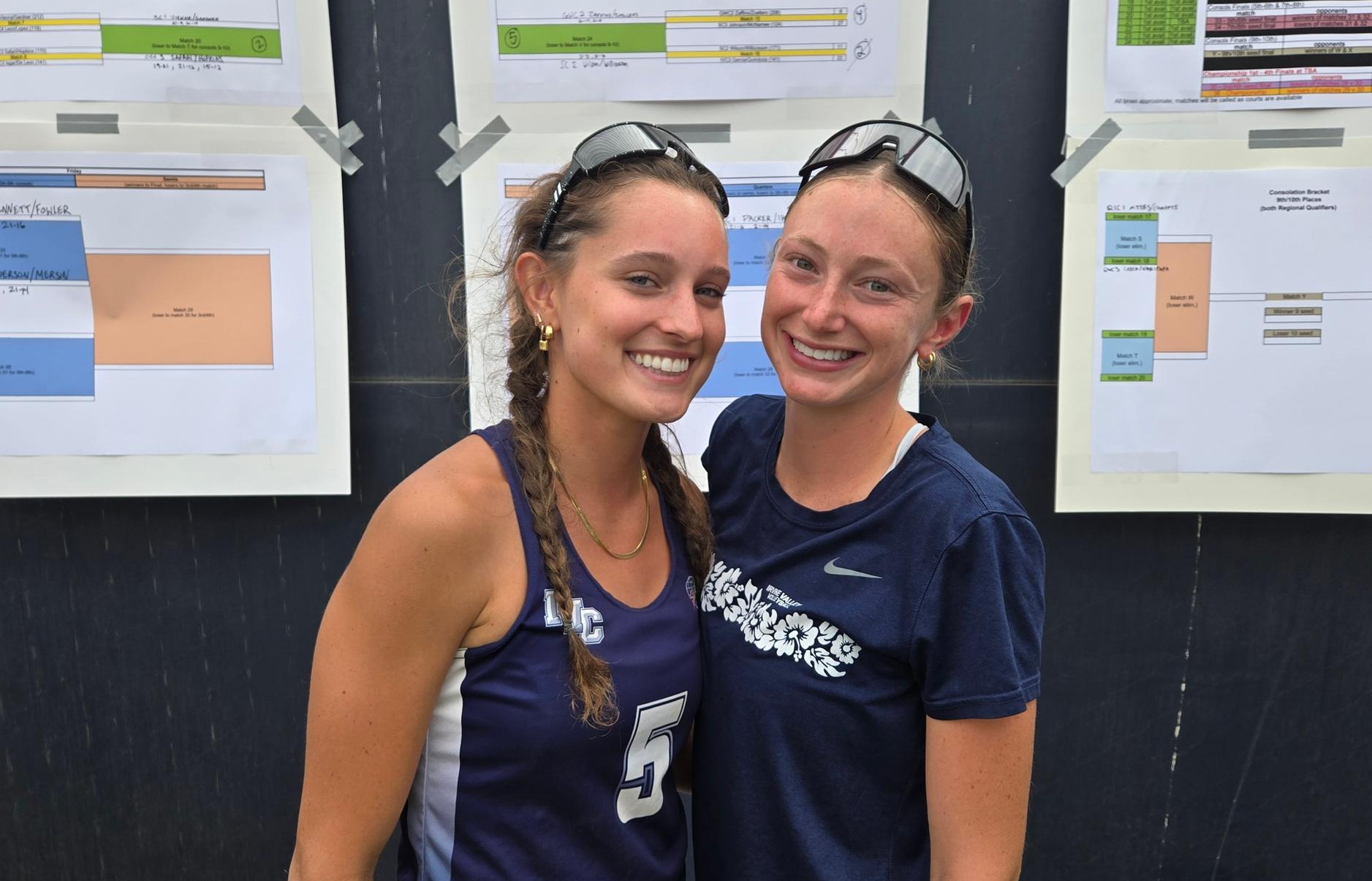 Beach volleyball has two pairs move on to So. Cal. Regionals