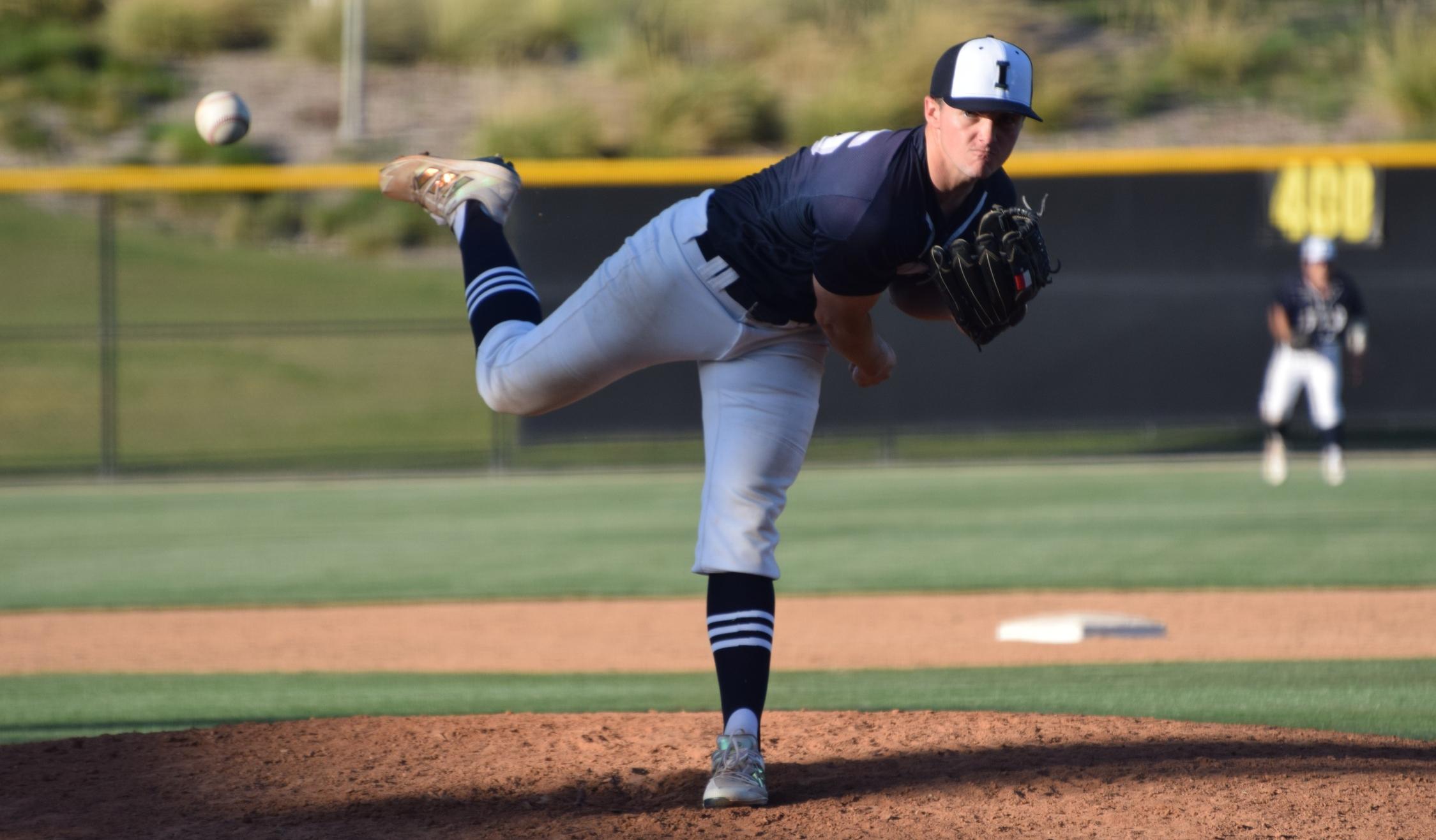 Baseball team wins three of four as Carpenter comes through