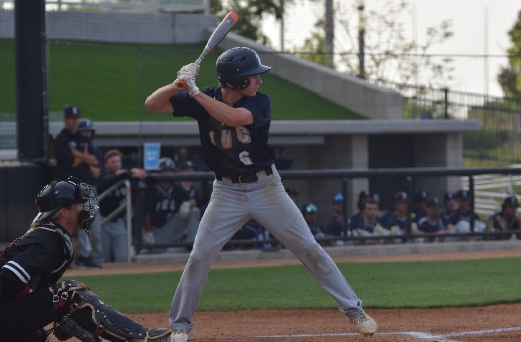 Baseball team makes it four in a row with comeback victory