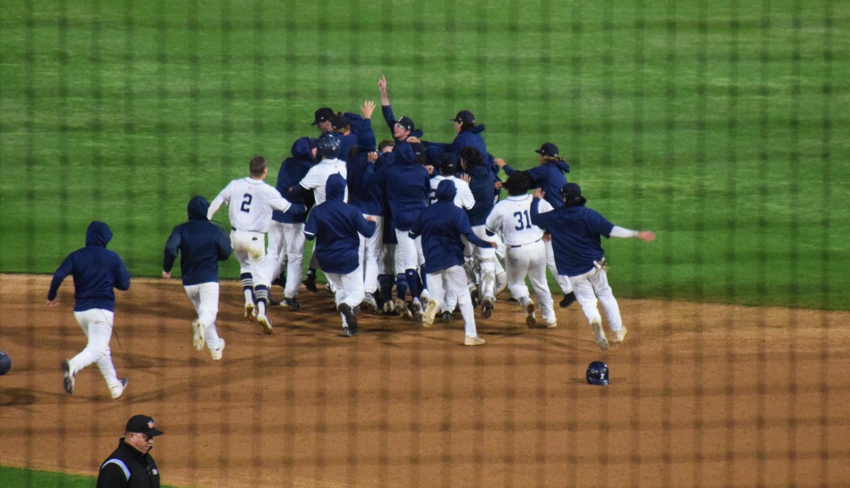 Baseball team walks off Long Beach City in 2022 opening game