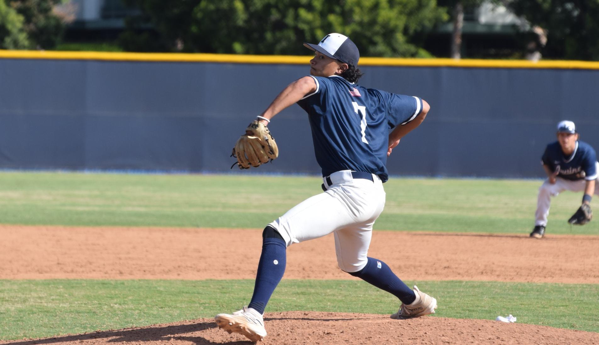 Baseball team battles, but drops opening game to Bobcats