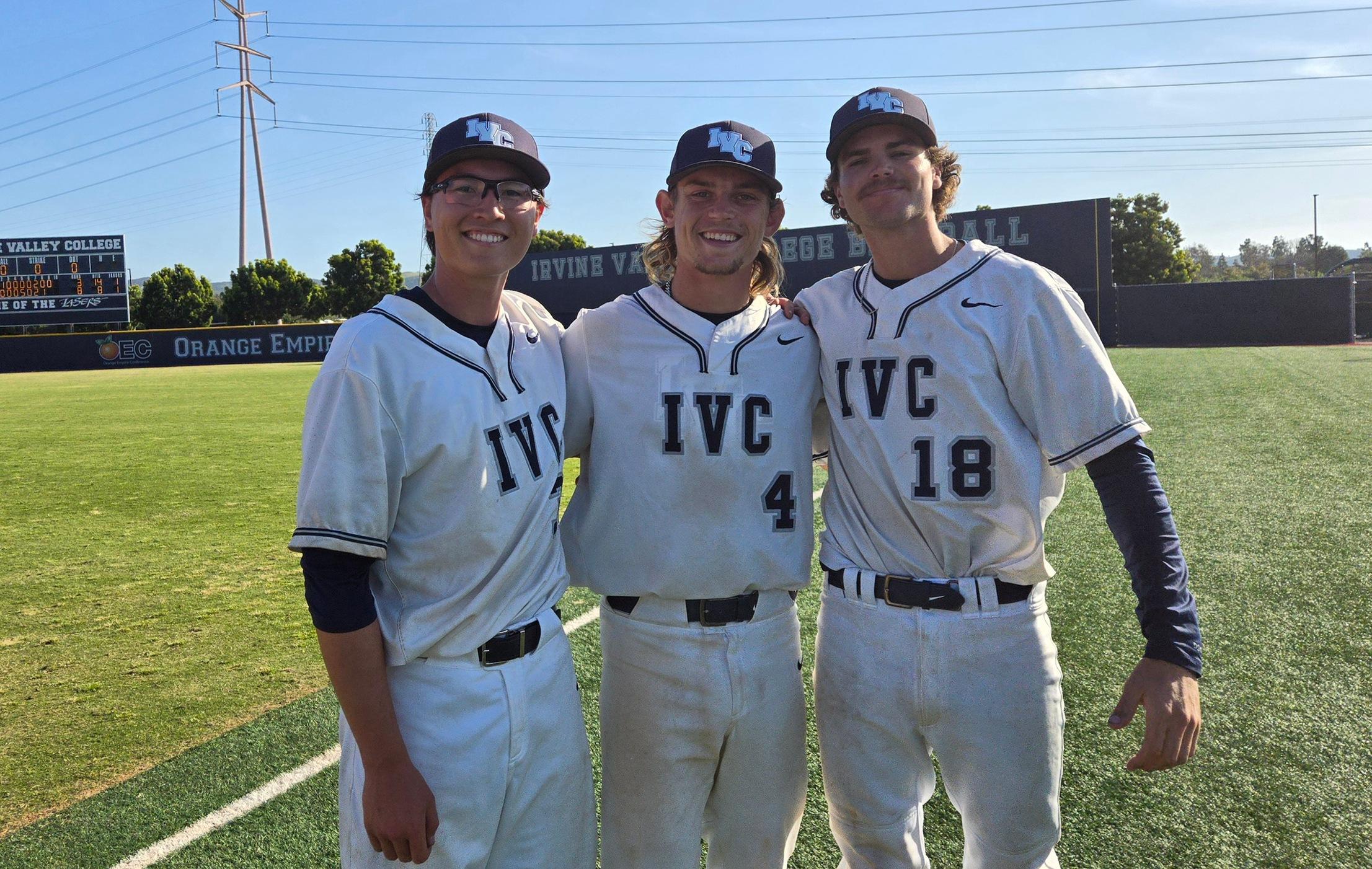 Baseball team takes down Cypress, 8-3, to even series