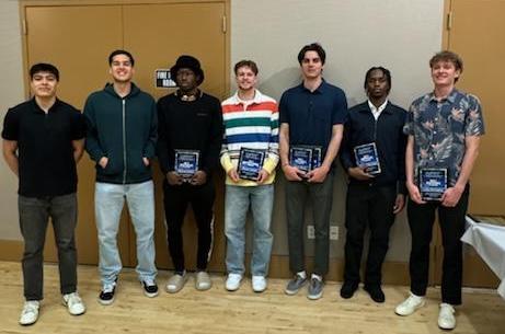 Men's basketball team hosts end of the 2023-24 season banquet