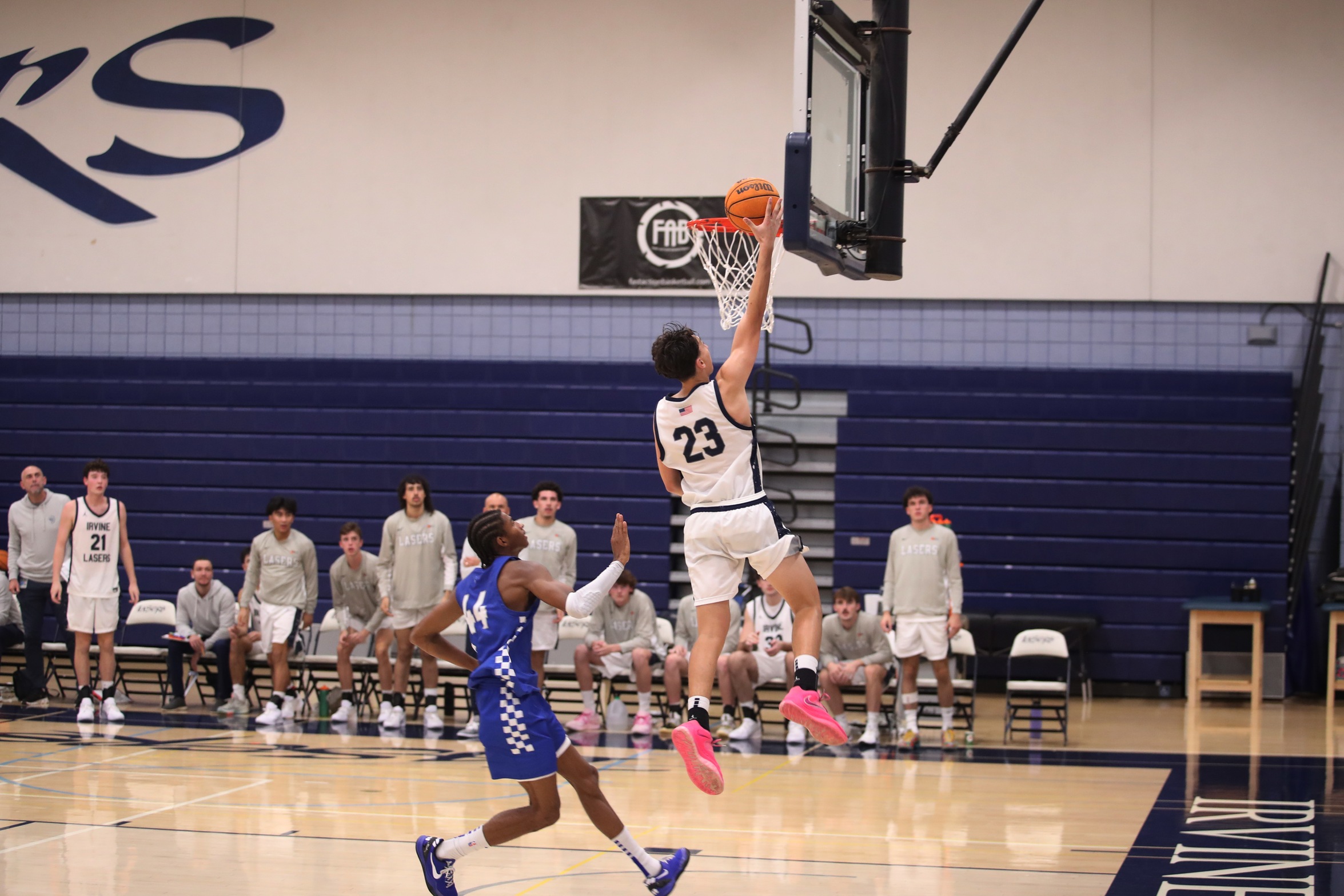 Men's basketball team battles, but comes up short to Cerritos