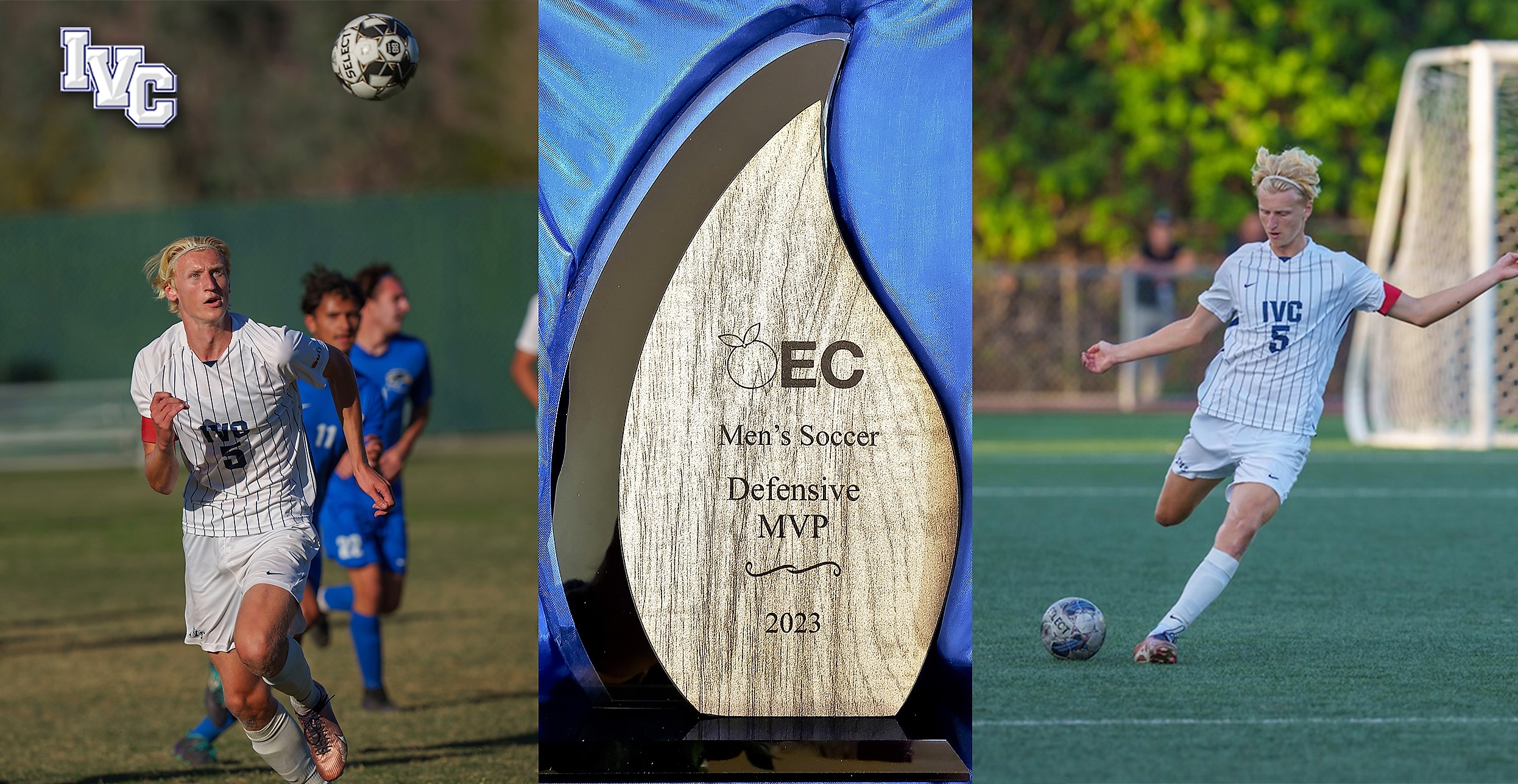 Soccer player Lennart Granzow is defensive player of the year