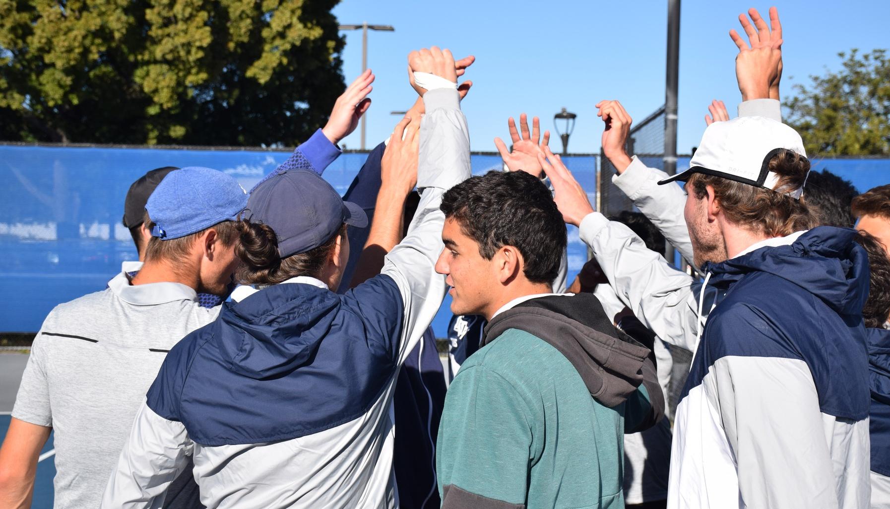 Men's tennis team beats OCC, moves to 2-0 in conference
