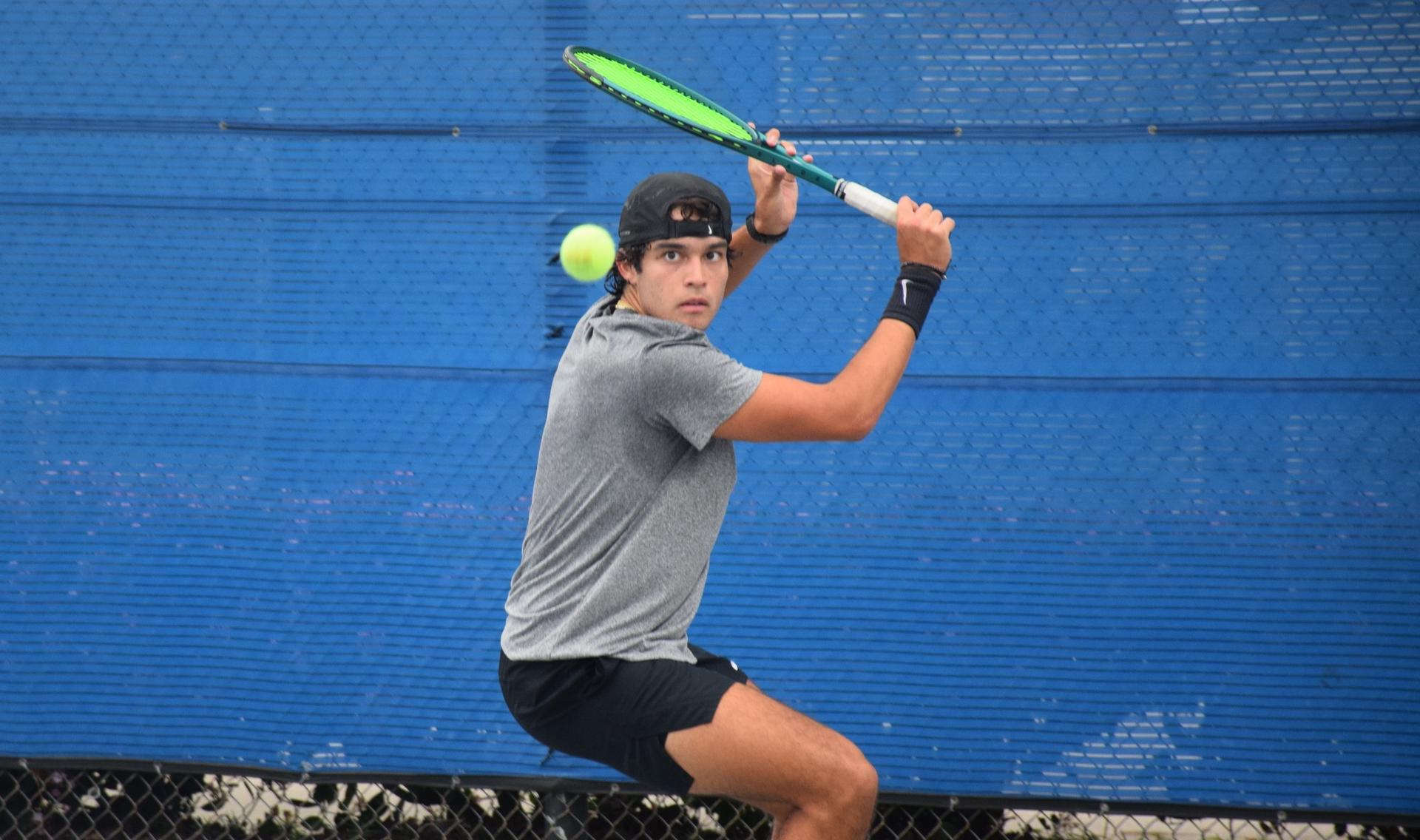 Men's tennis team defeats Linfield University, hosts RCC Thursday