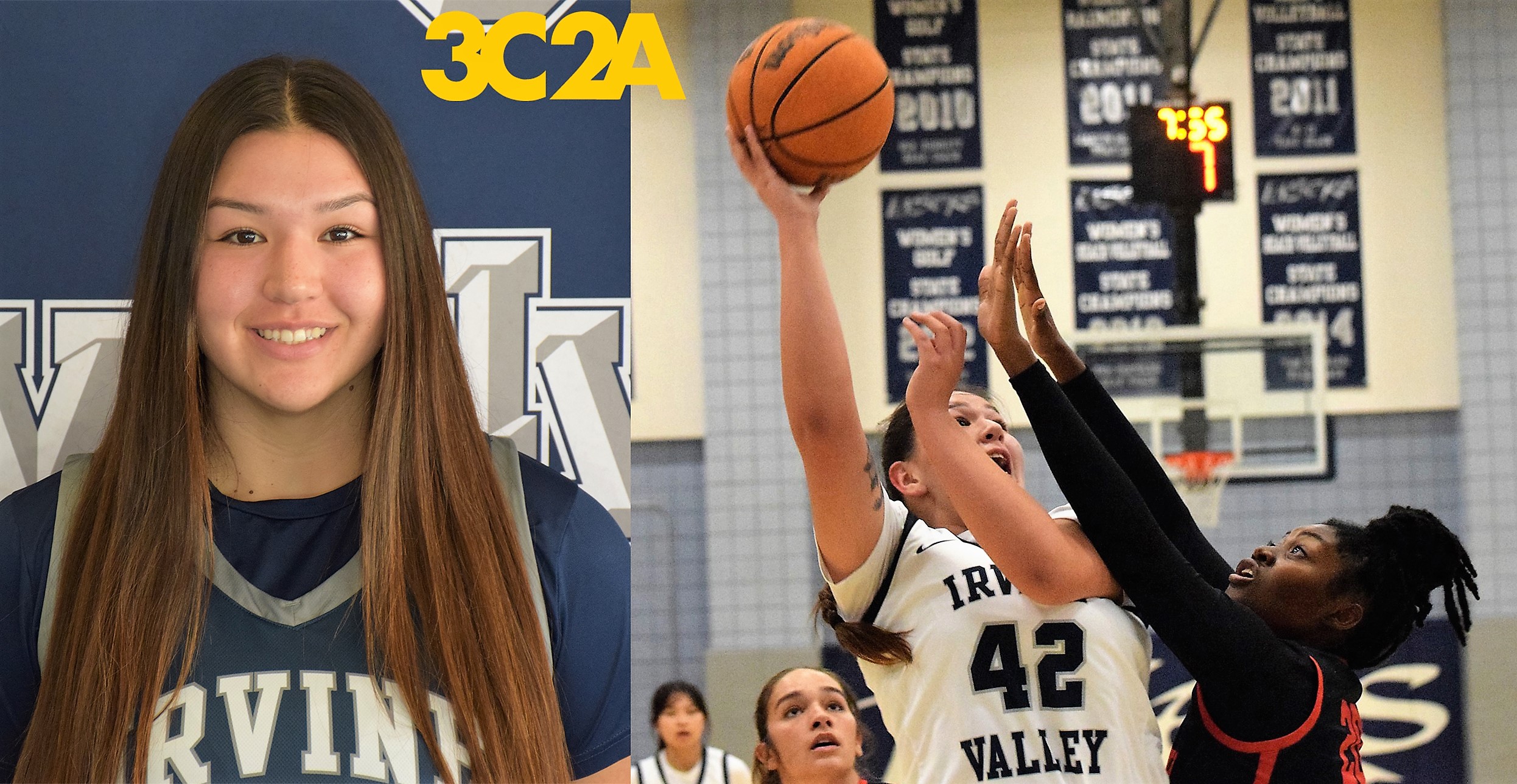 Basketball player Makena Tomlinson named to all-state team
