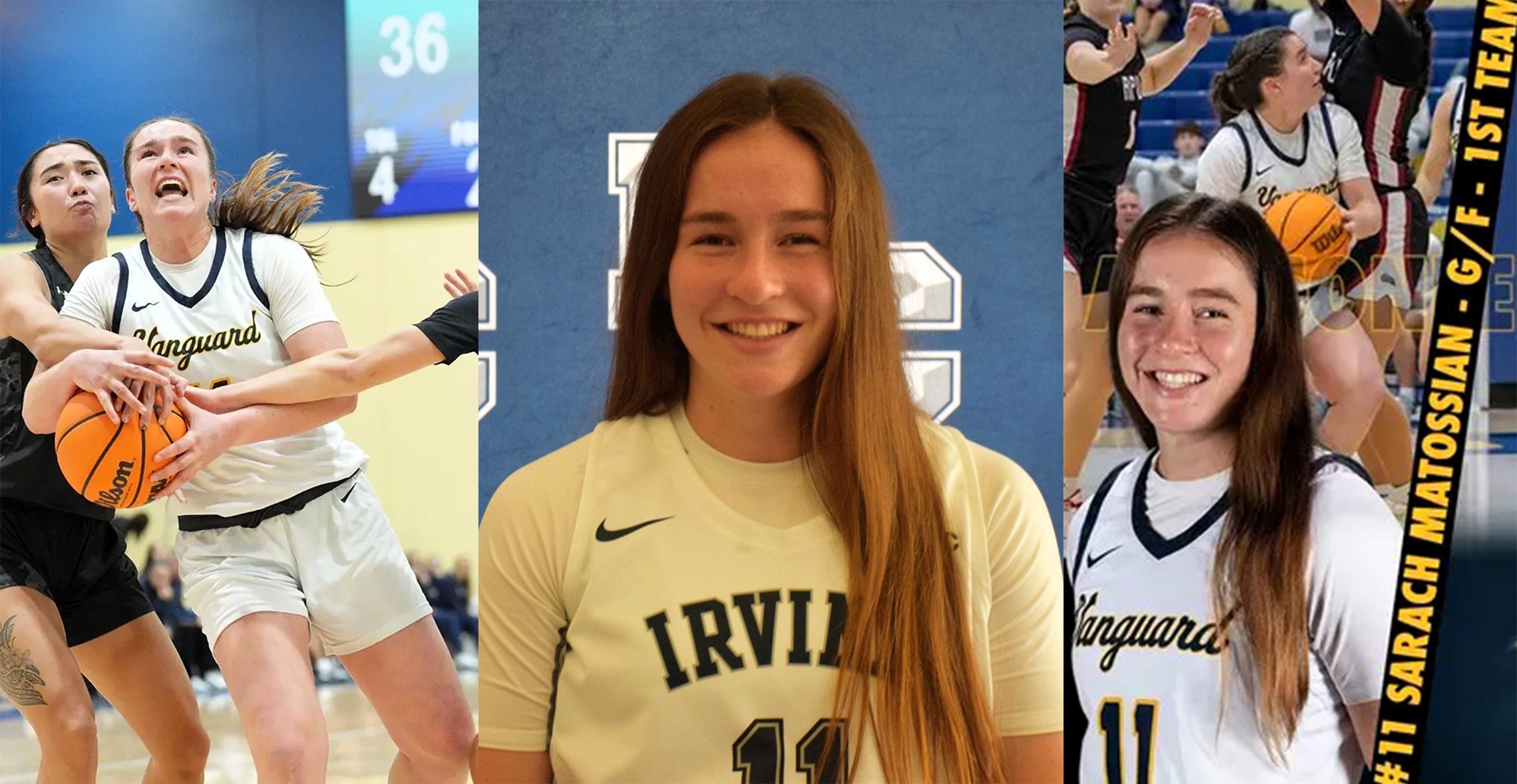 Alumni Report: Matossian stars on and off court at Vanguard
