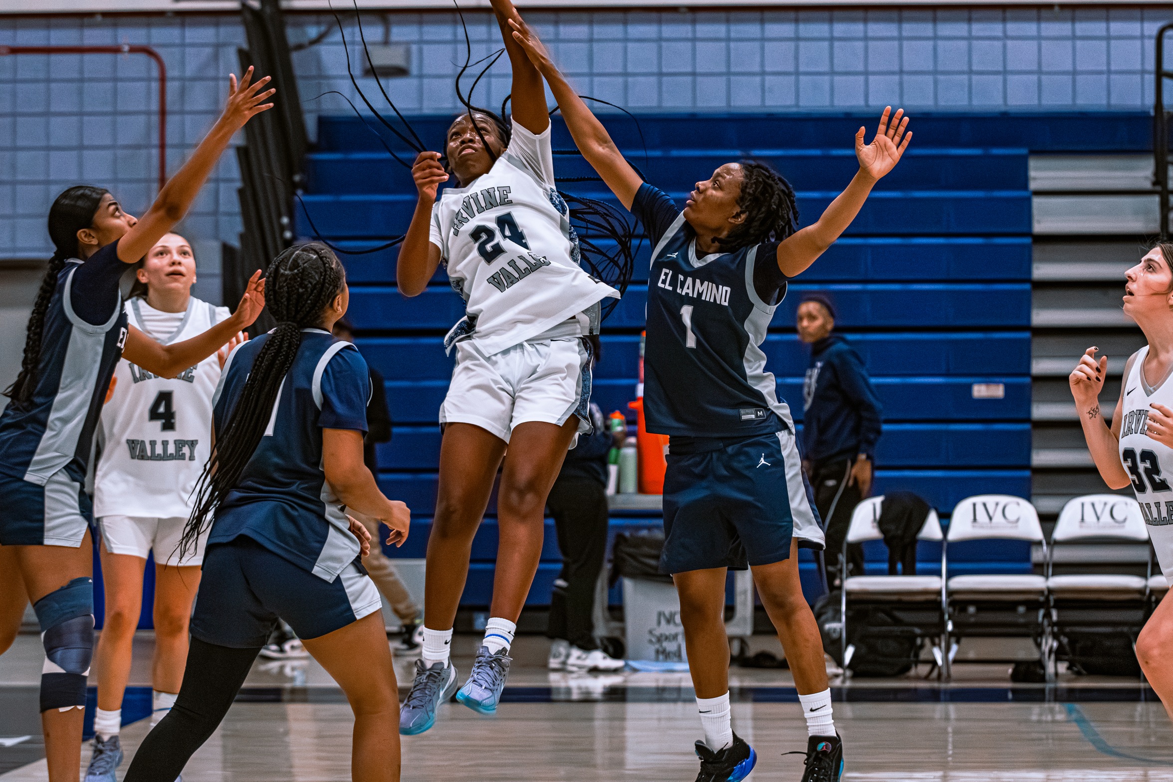Women's basketball team gallery vs. El Camino - Ashlynn Do