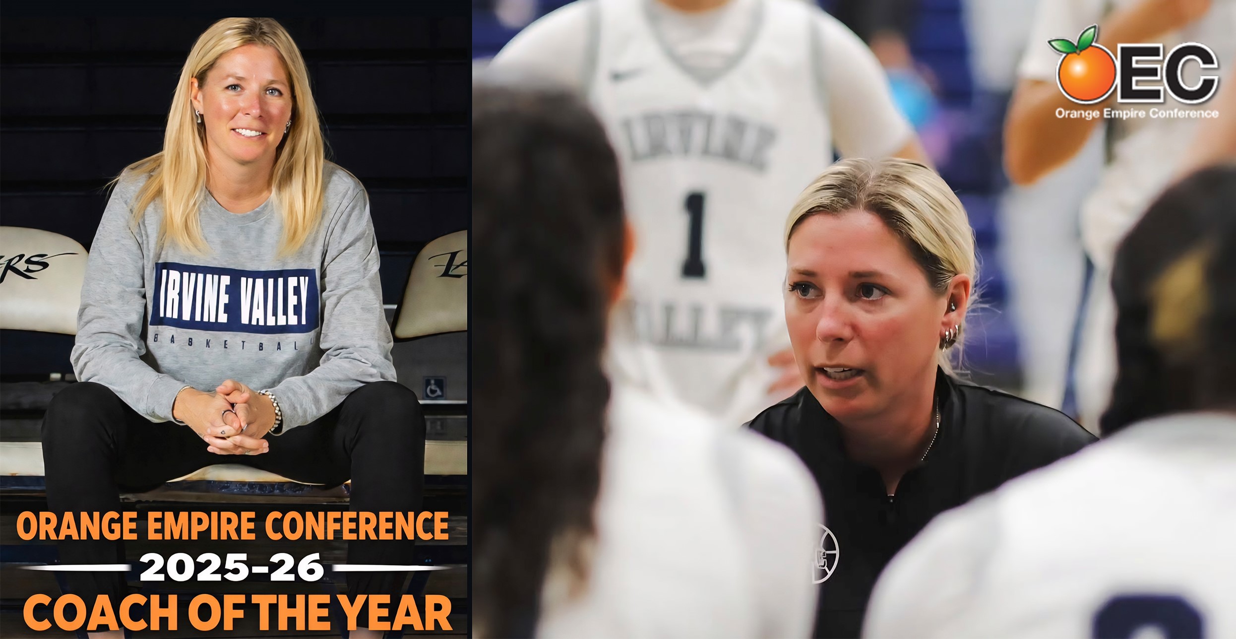 Women's basketball's Clair Gocke named coach of the year