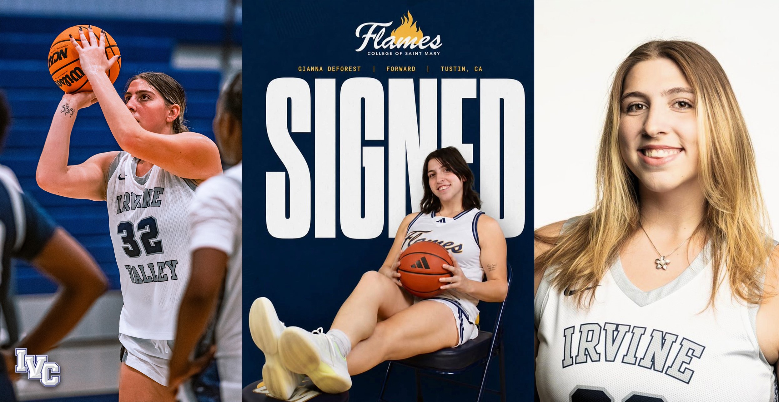 Basketball's Gianna DeForest commits to College of Saint Mary