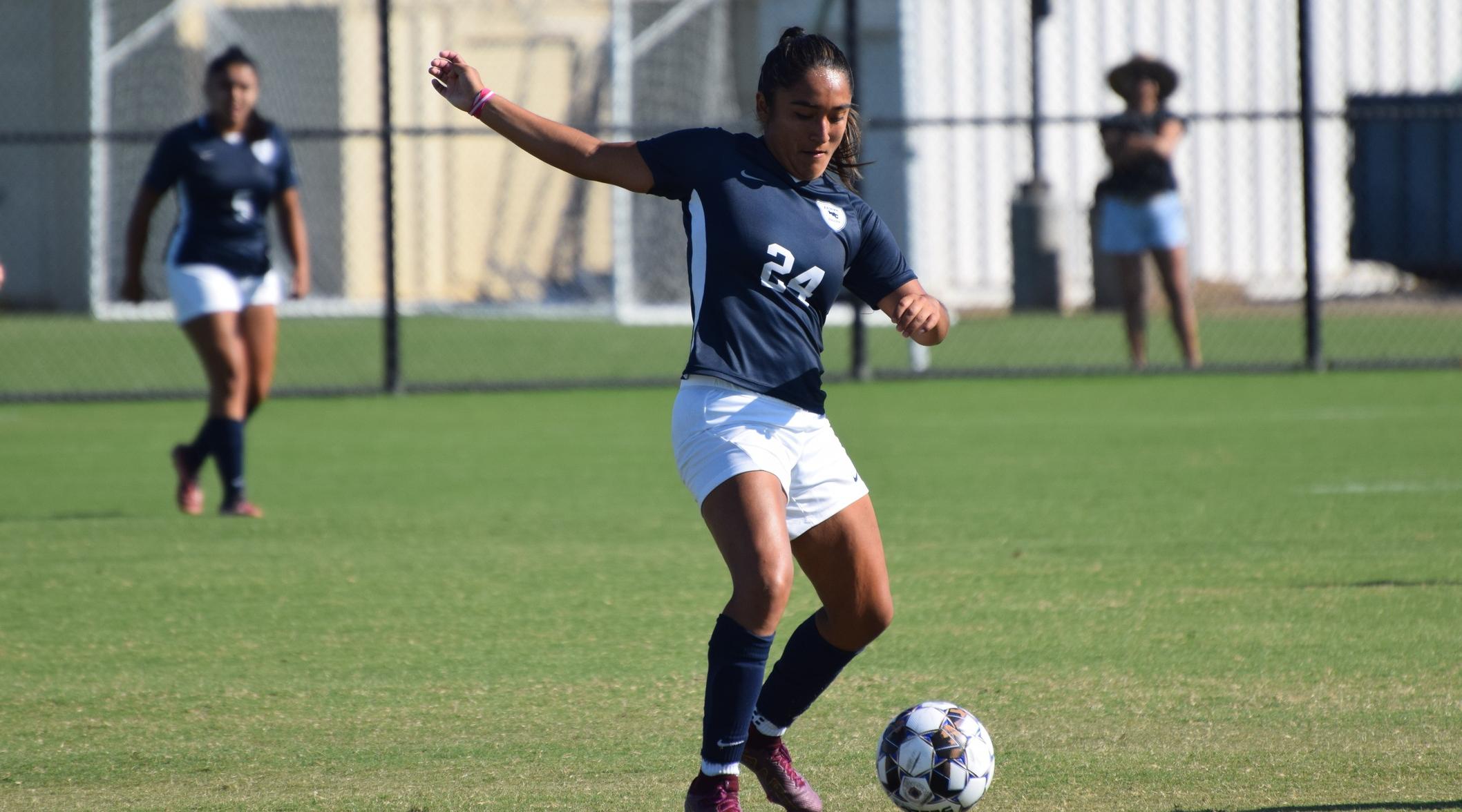Women's soccer team earns first victory of 2023 season