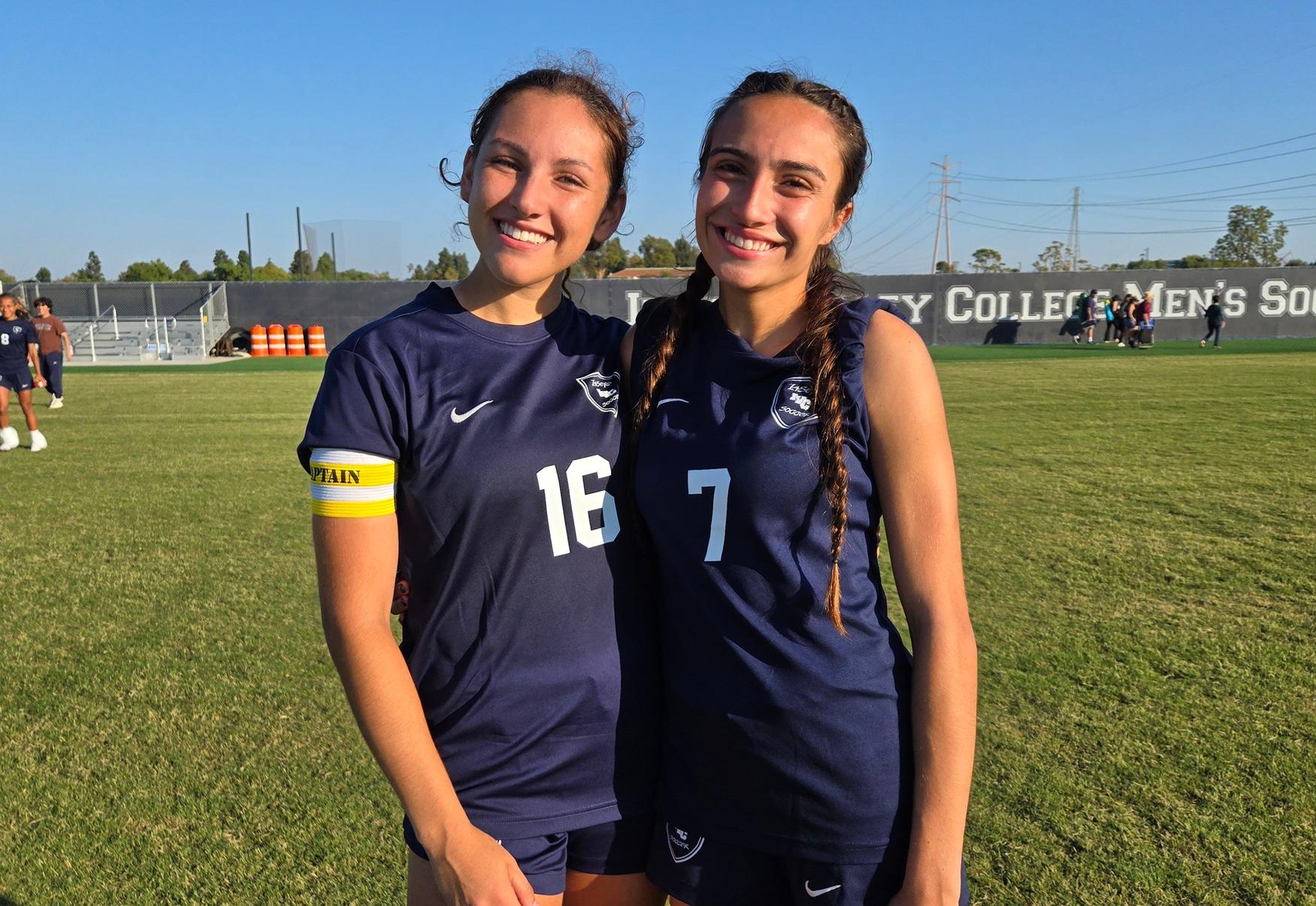 Women's soccer team finds a goal late to get past East LA