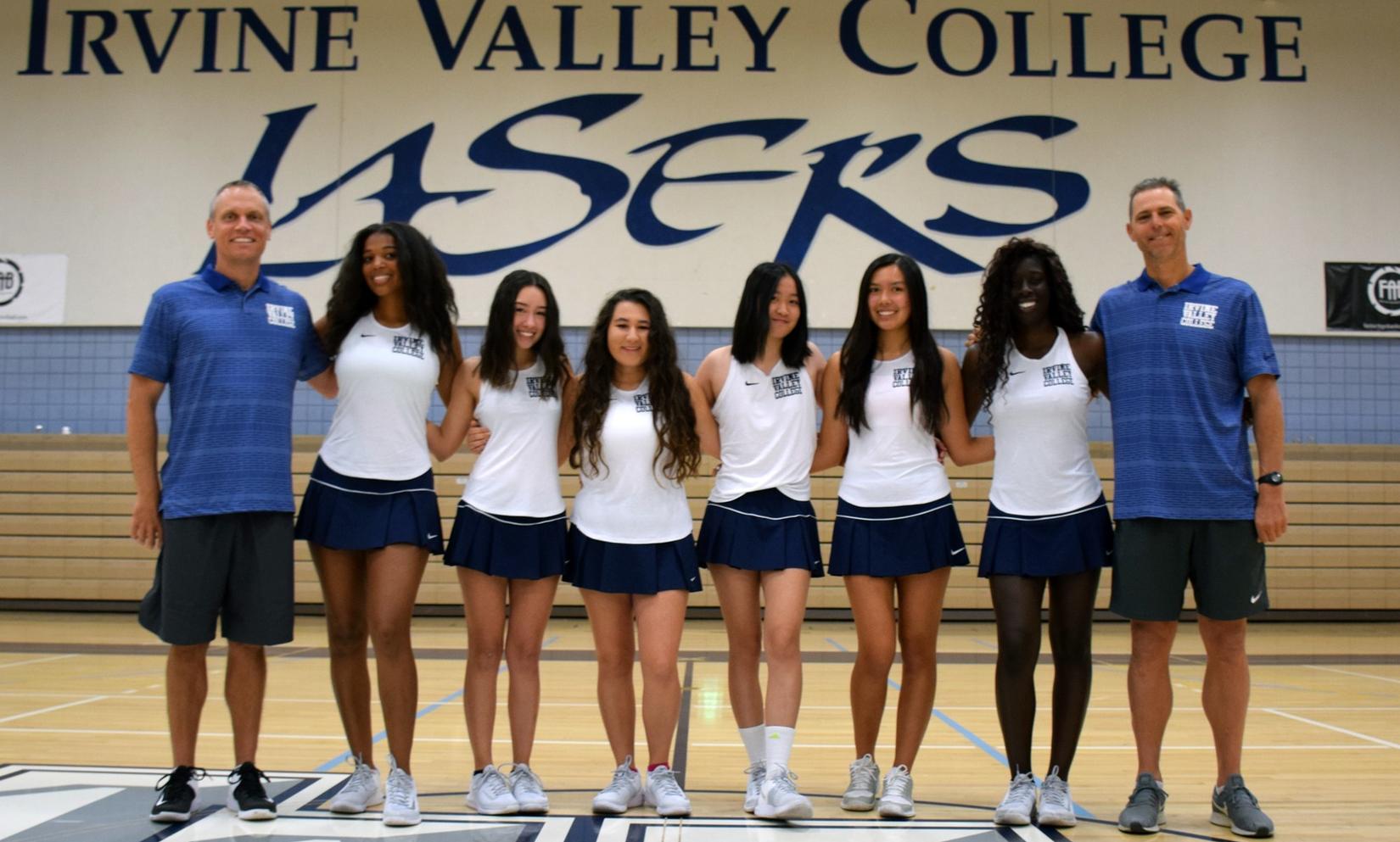 Women's tennis team battles, earns victory at El Camino