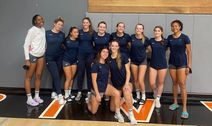 Women's volleyball team wins again, moves to 2-0 in OEC action