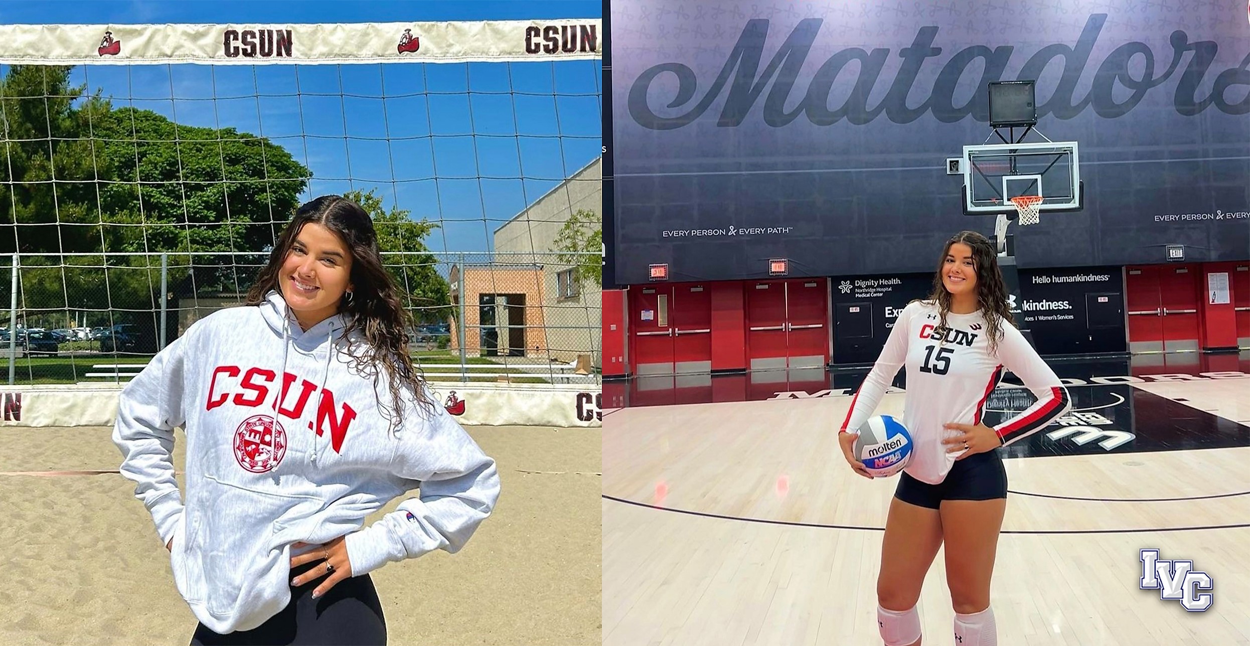 Natalia Brandlin is headed to CSUN for indoor and beach