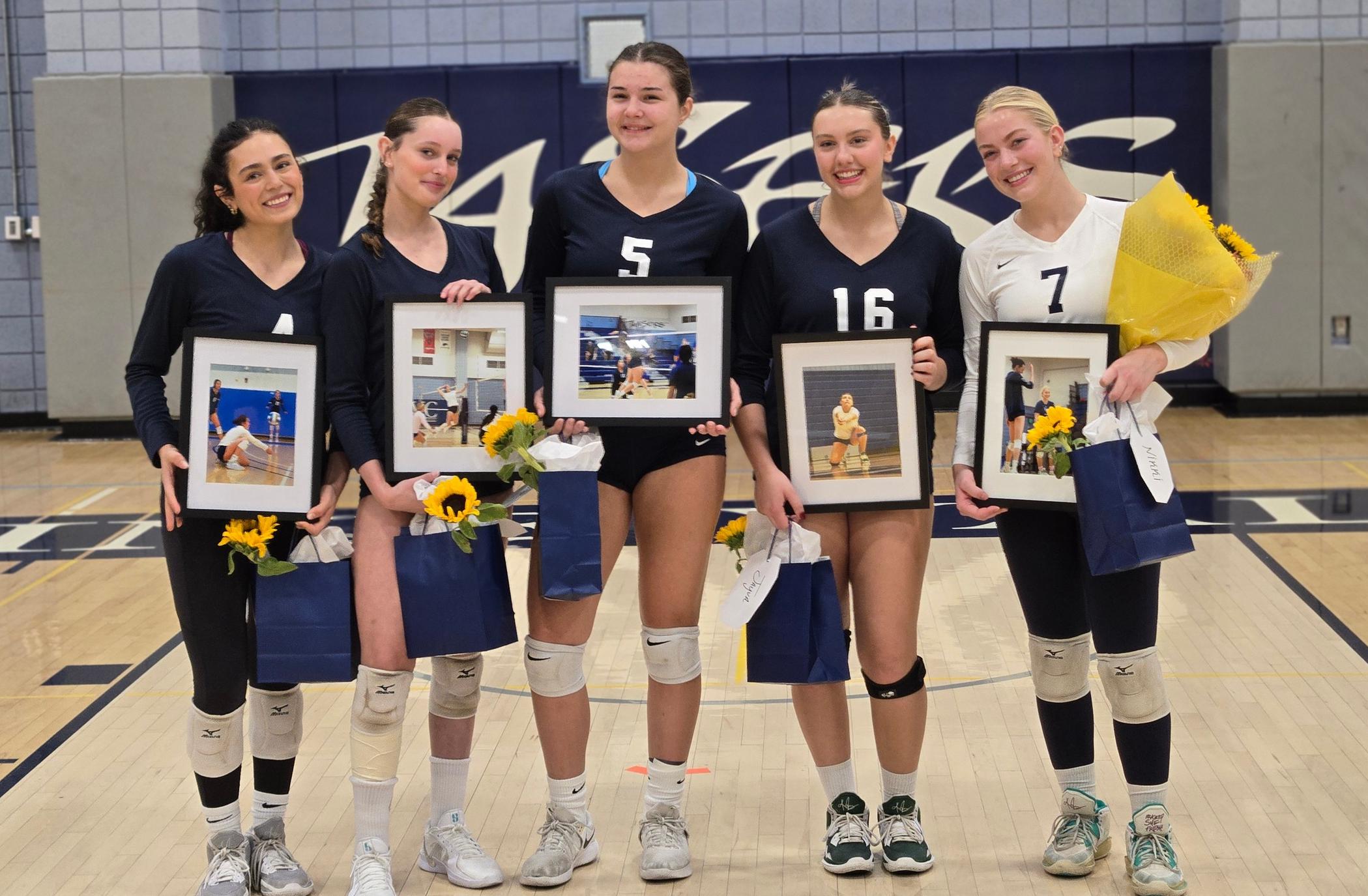 Women's volleyball team back on track, sweeps Cypress at home