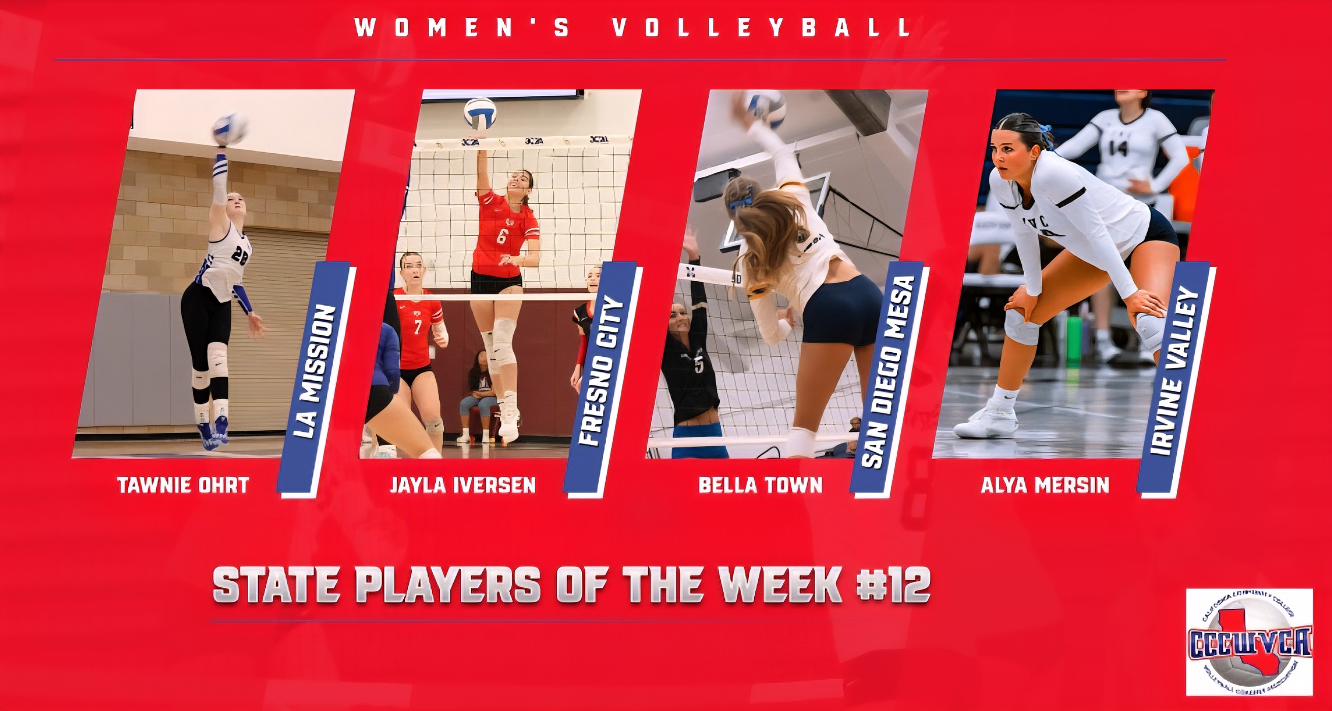 Volleyball player Alya Mersin named state player of the week